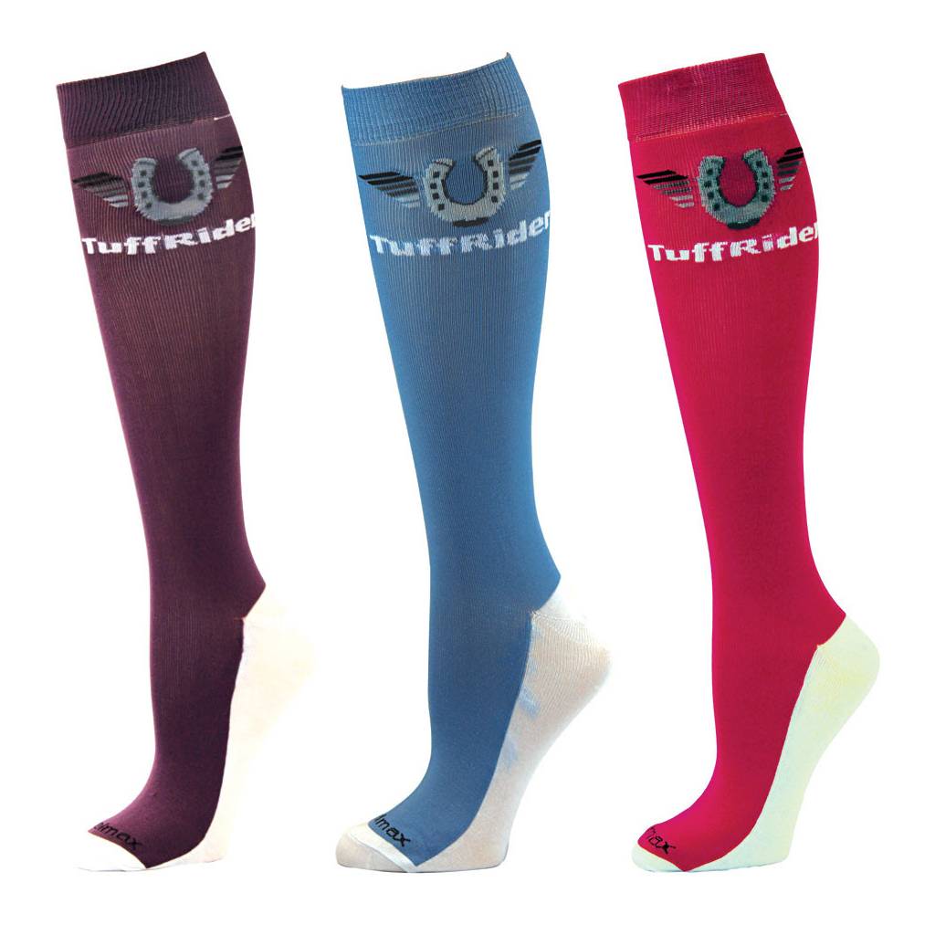 TuffRider Coolmax Boot Socks - 3 Pack