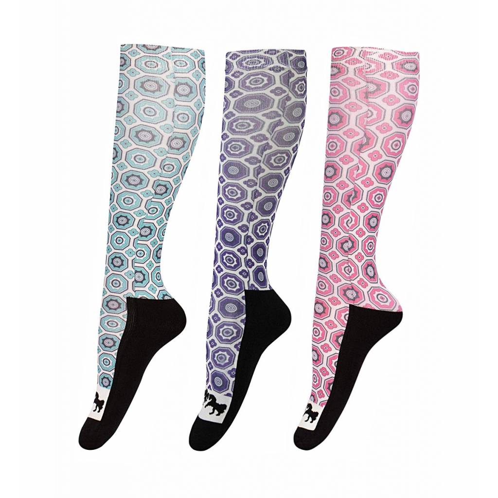 Equine Couture Kelsey Padded Boot Socks- 3 Pack