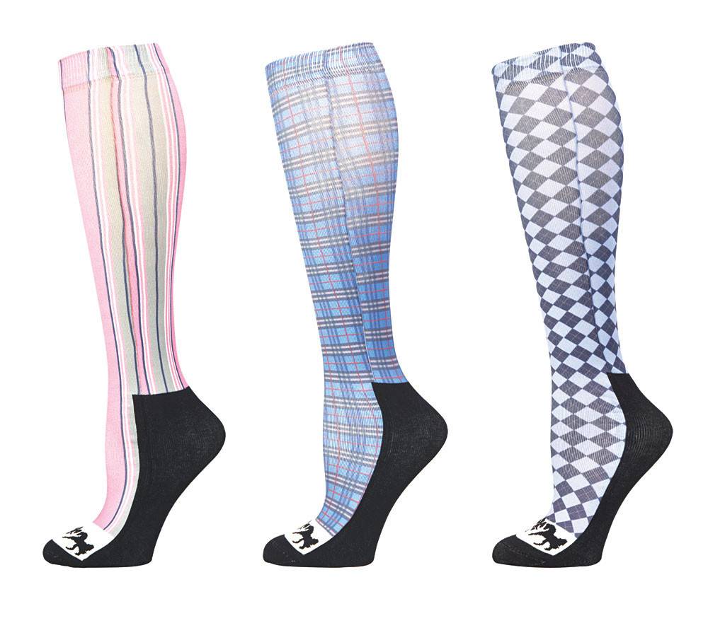 Equine Couture Isabel Padded Boot Socks - 3 Pack