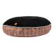 Halo Round Tan Perfect Plaid Dog Bed