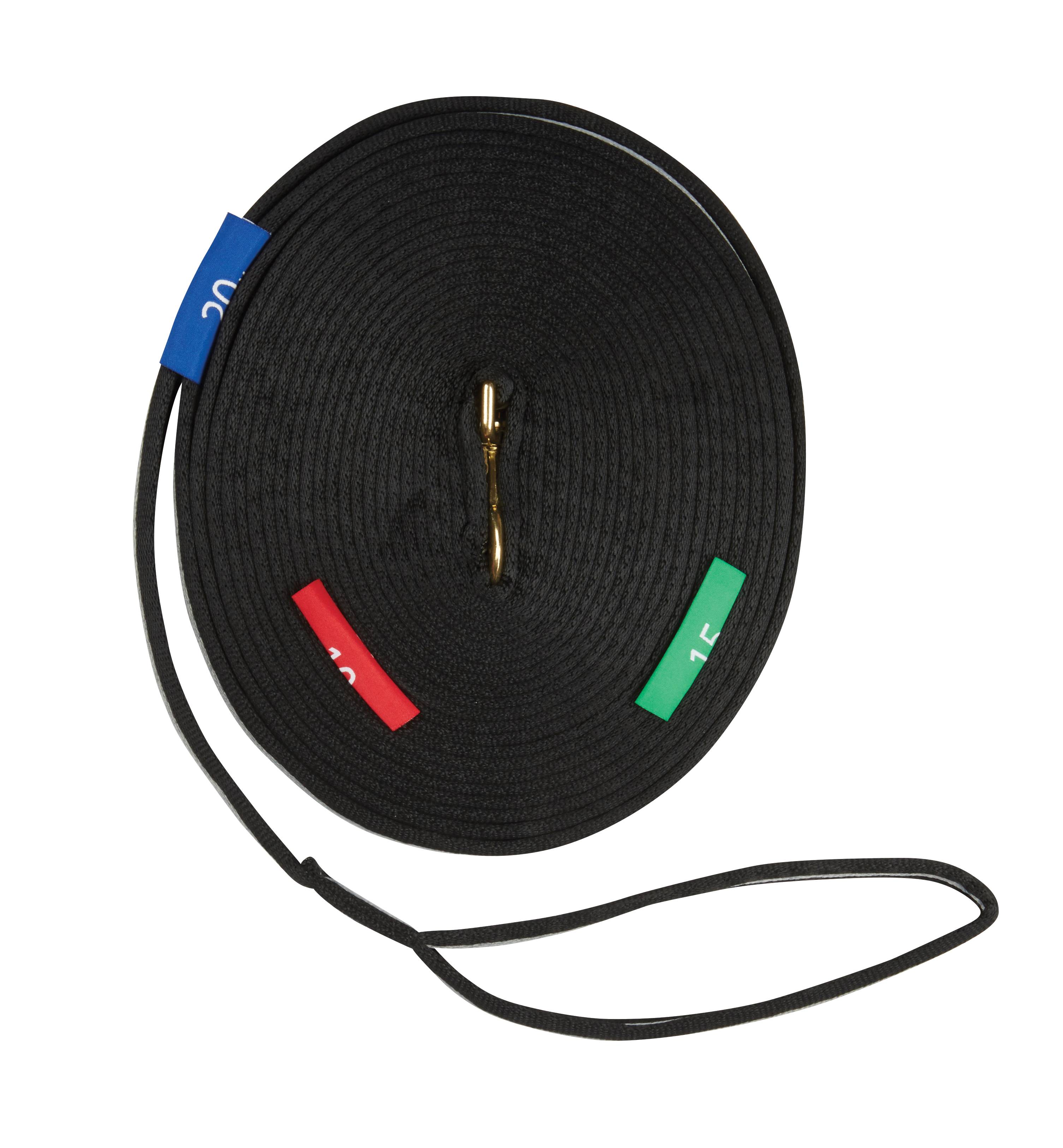 Kincade Two Tone Lunge Line with Circle Markers for Horse Training 36' Long 