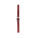 Weaver Canyon Rose Straight Leather Curb Strap