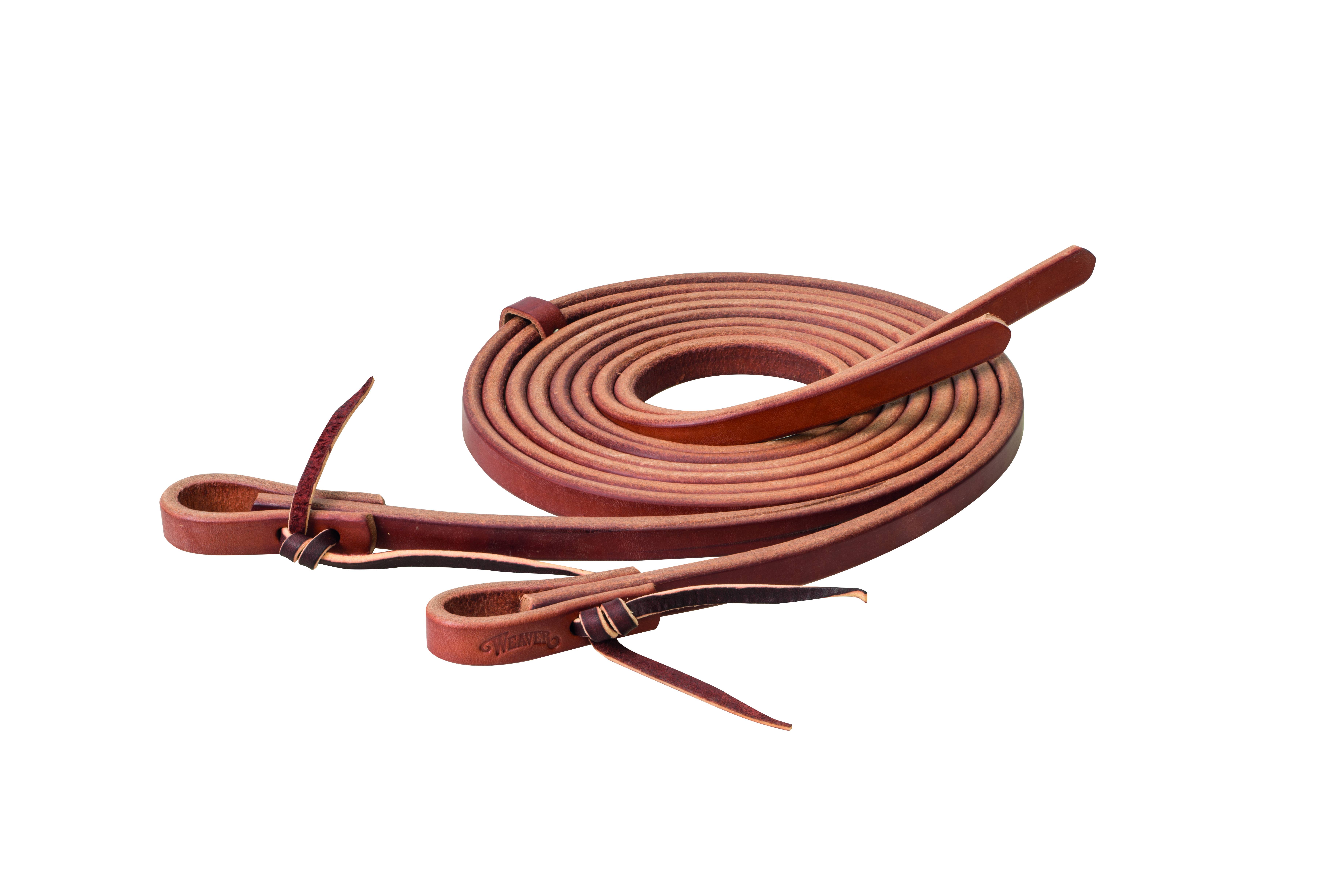 Weaver Canyon Rose Extra Heavy Harness Split Reins