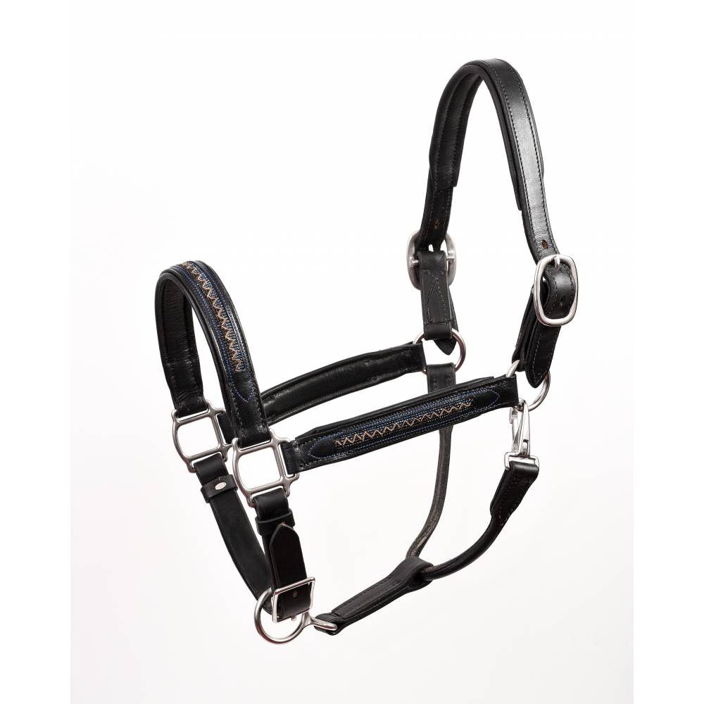 Perri's Chevron Bling Padded Leather Halter HorseLoverZ