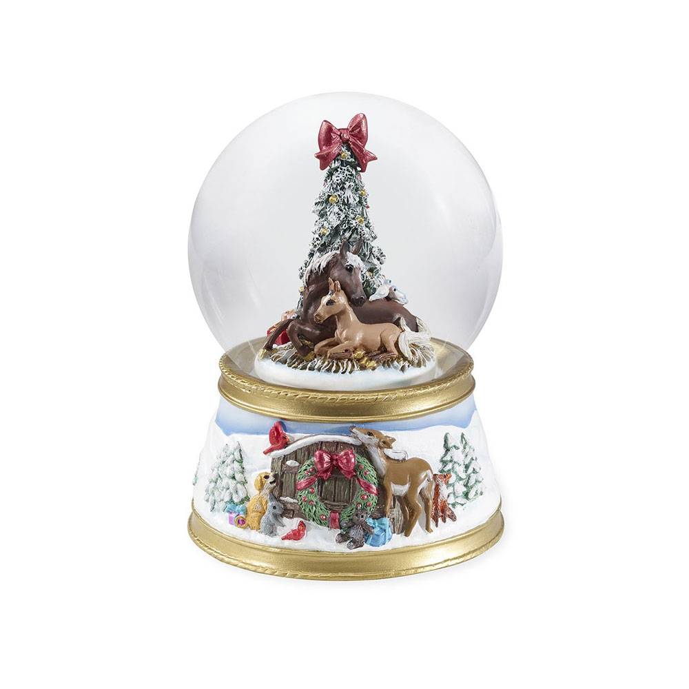 Breyer The Gift of Love Musical Snow Globe 700239 | HorseLoverZ