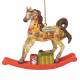 The Trail Of The Painted Ponies Santa Workshop Rocking Horse Ornament