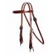 Schutz By Professionals Choice Cowboy Laced Browband Headstall