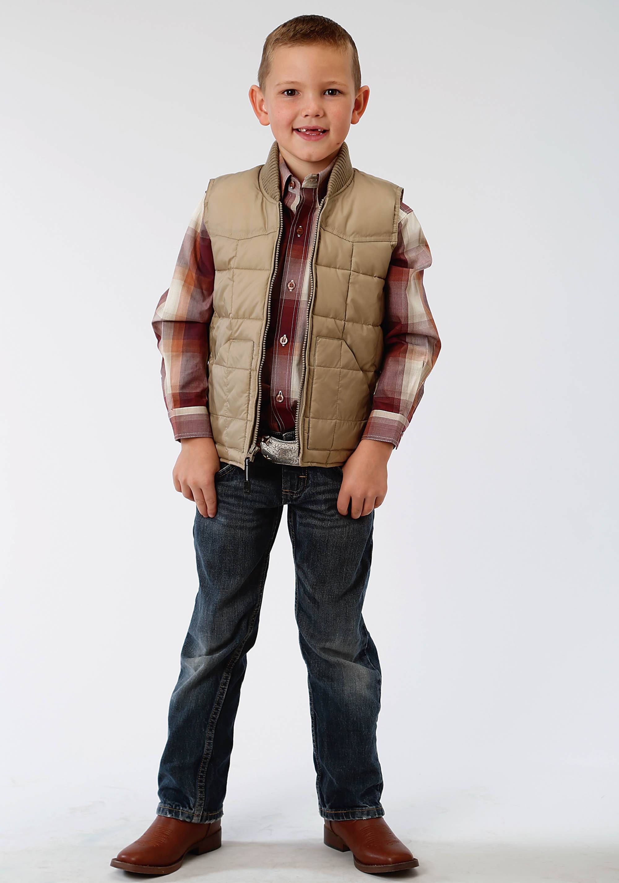 Boys vest hot sale jacket