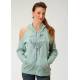 Roper Ladies Sage French Terry Cotton Hoodie