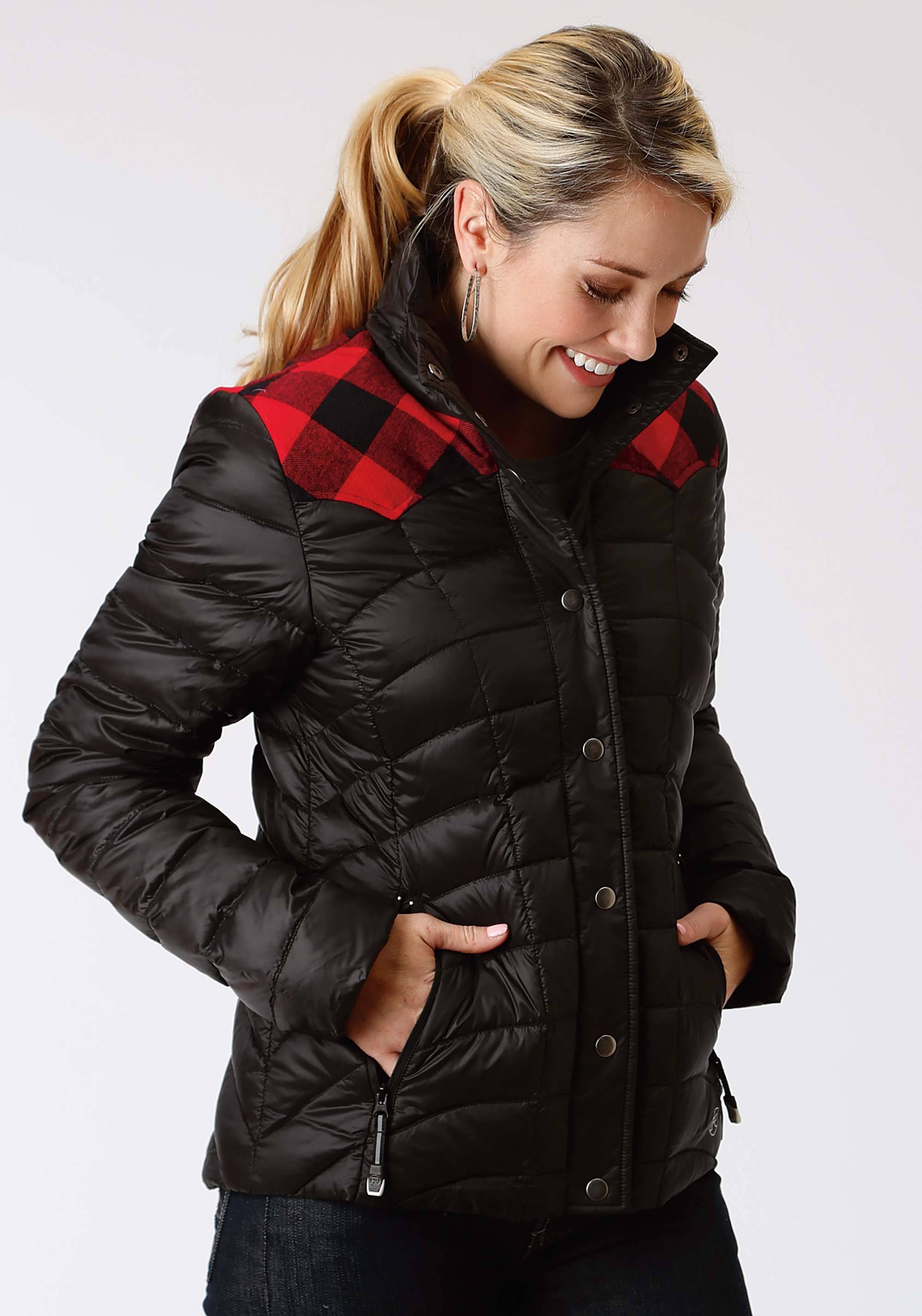 Roper Ladies Black Rangegear Lightweight Down Jacket