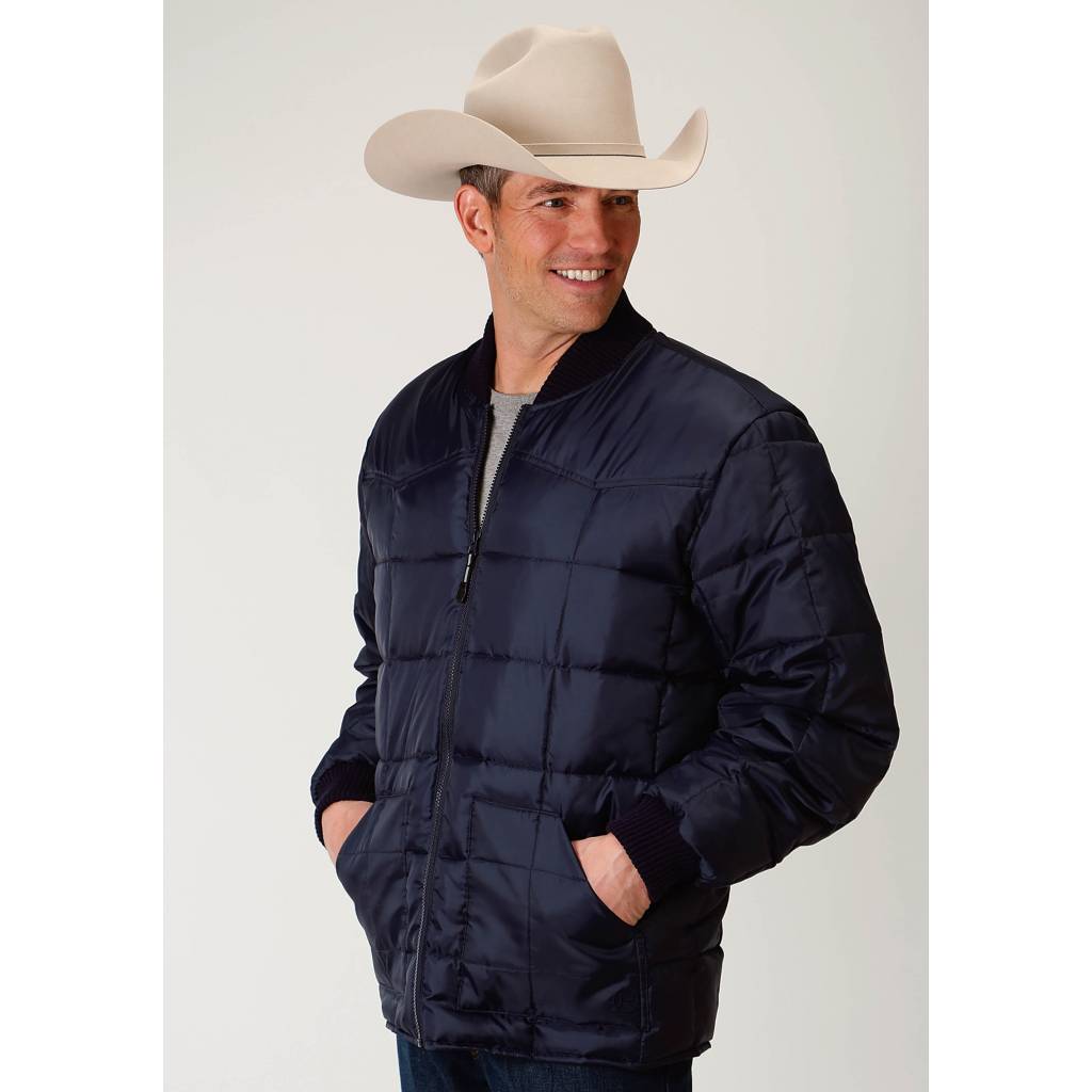 Roper Men's Rangegear Down Jacket - Navy