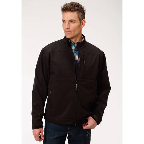 Roper Men's Conceal Carry Soft Shell Jacket - Black