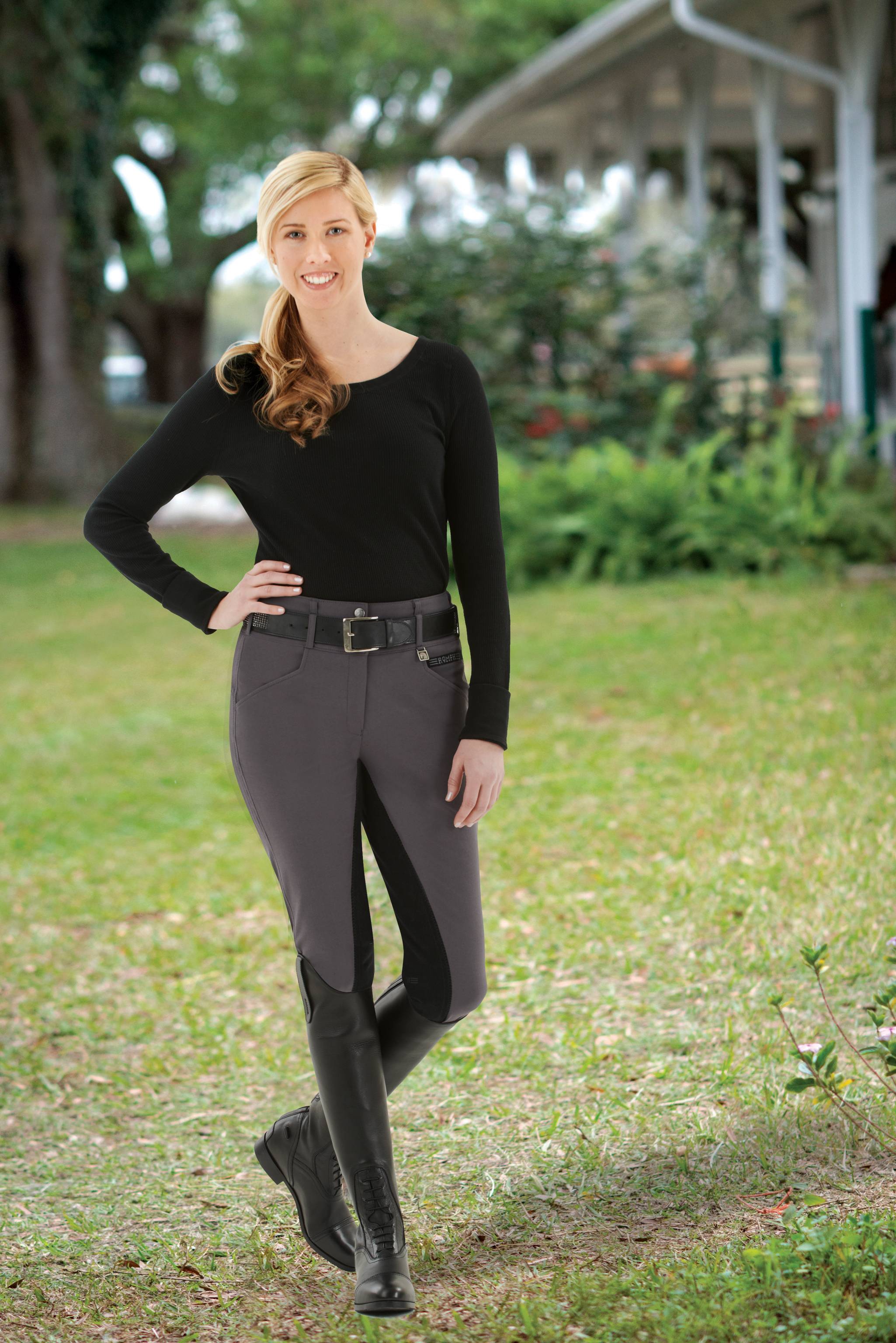 Romfh Ladies Champion 3-Button Full Seat Breech