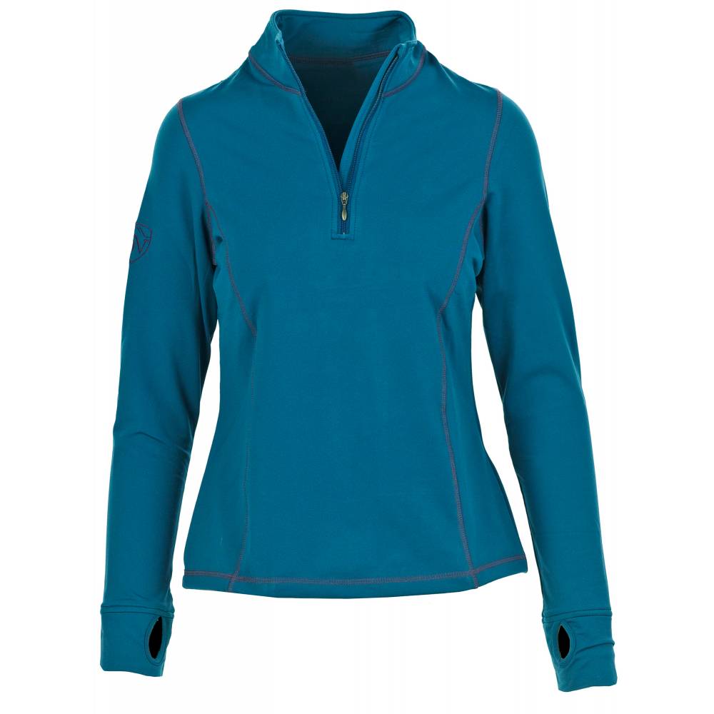 Ovation Ladies Equinox Quarter Zip Shirt Bling Belts HorseLoverZ