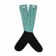 Lettia Pineapple Nylon Spandex Padded Sock