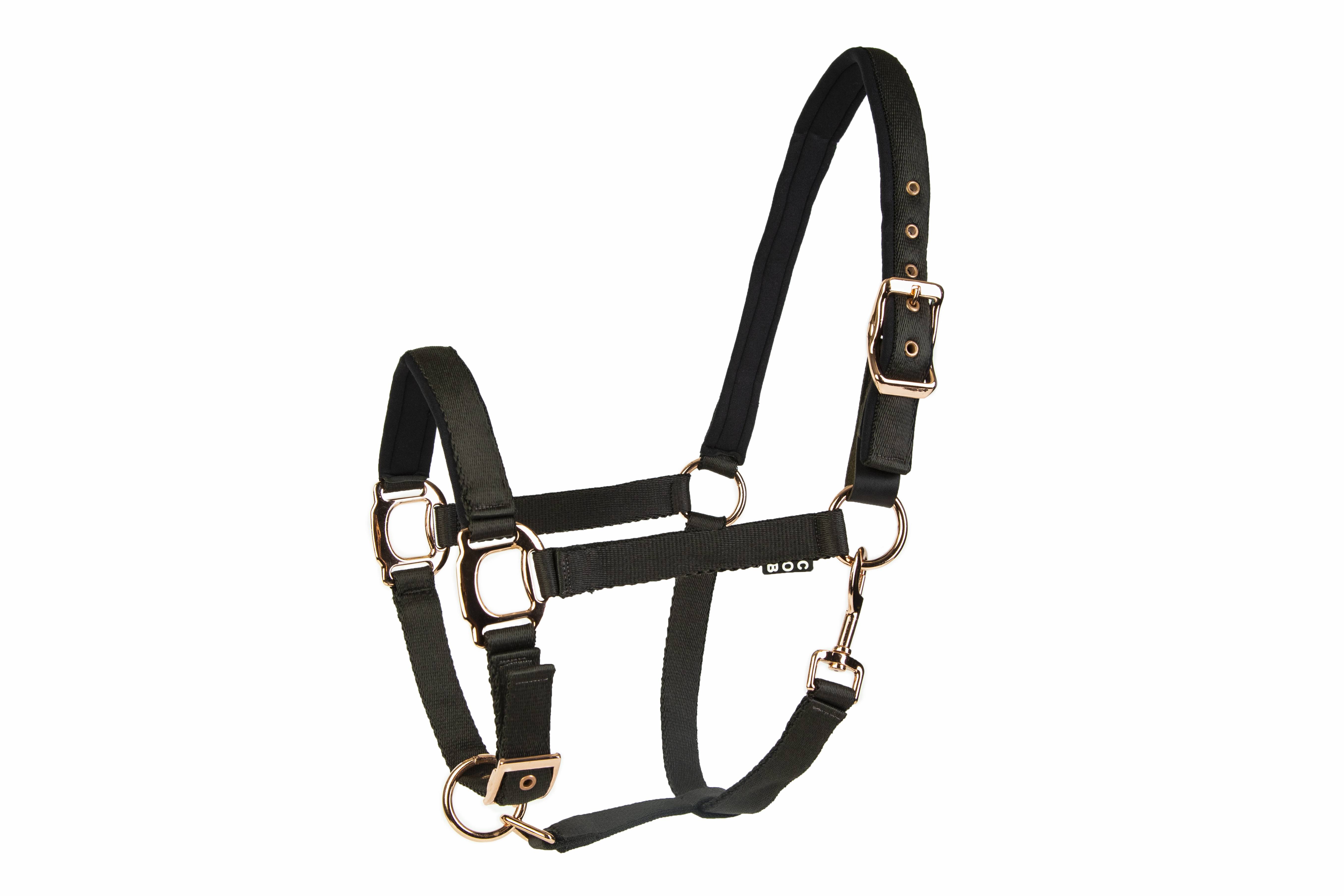 Lettia Rosegold Breakaway Halter with Tab