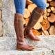 OPEN BOX: Dublin Ladies Kalmar Suede Tall Boots