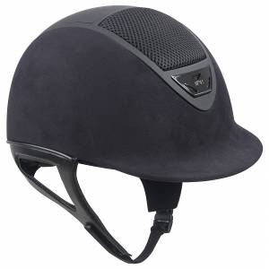 IRH XLT Premium Show Helmet in Suede