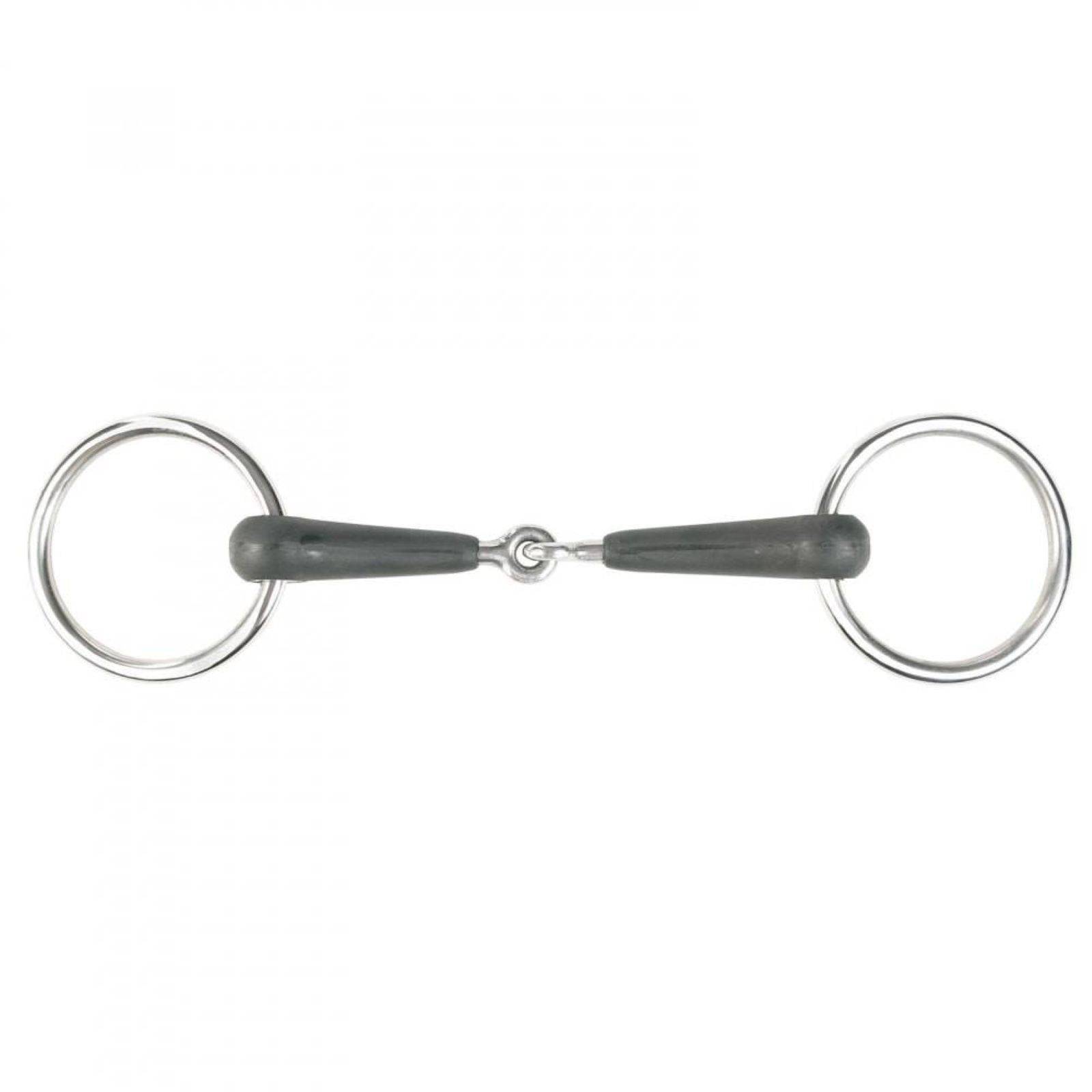Horze Rubber Loose Ring Snaffle Bit