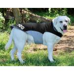 Baydog Saginaw Bay Fleece Dog Jacket - Covert Black - X-Small