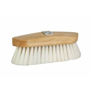 Lettia Collection Synthetic Goat Hair Brush Wood Back