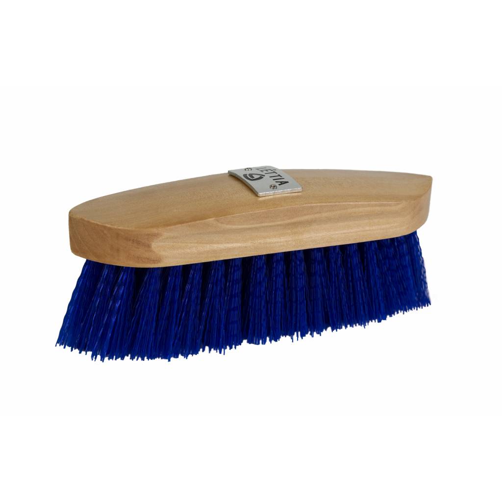 Lettia Collection Plastic Bristle Dandy Brush with Wood Back