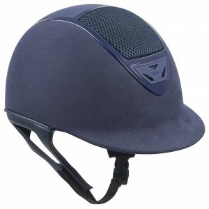 IRH XLT Premium Show Helmet in Suede
