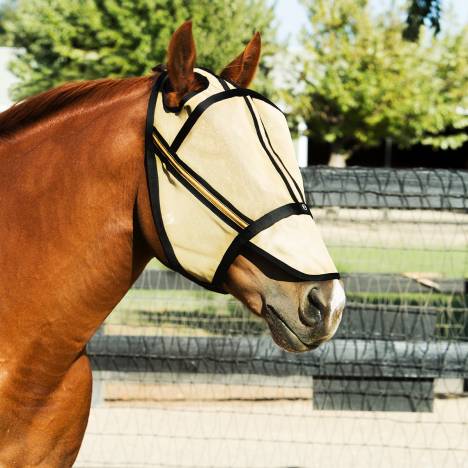 Noble Equestrian Guardsman Fly Mask - No Ear