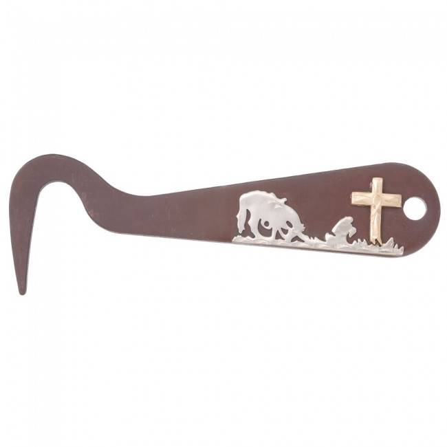 Kelly Silver Star ABR Cowboy Prayer Hoof Pick
