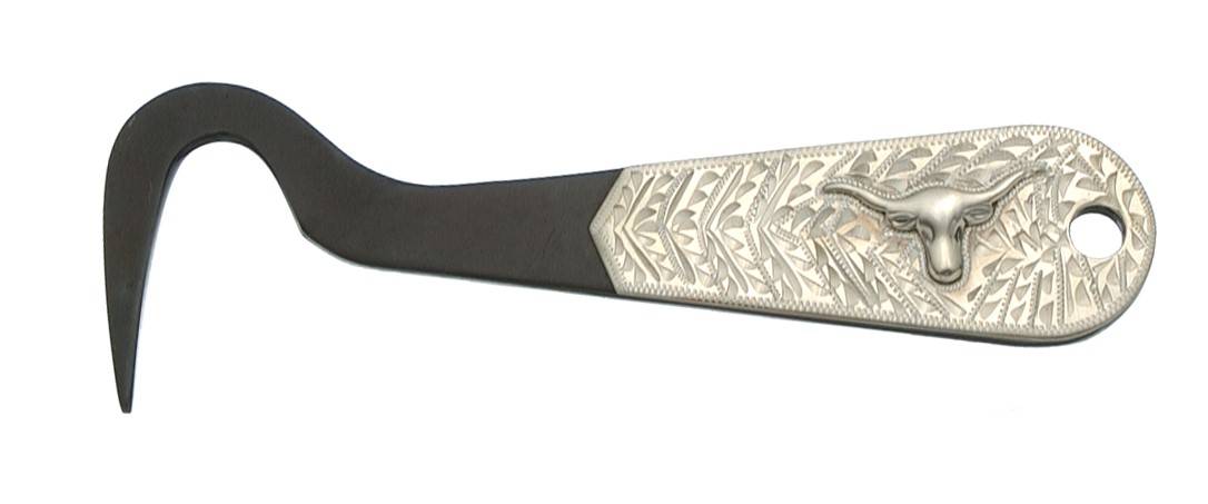 Tough1 Hoof Pick - Steer head