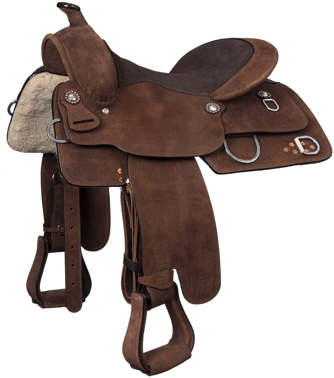 Royal King Roughout Training Saddle Package