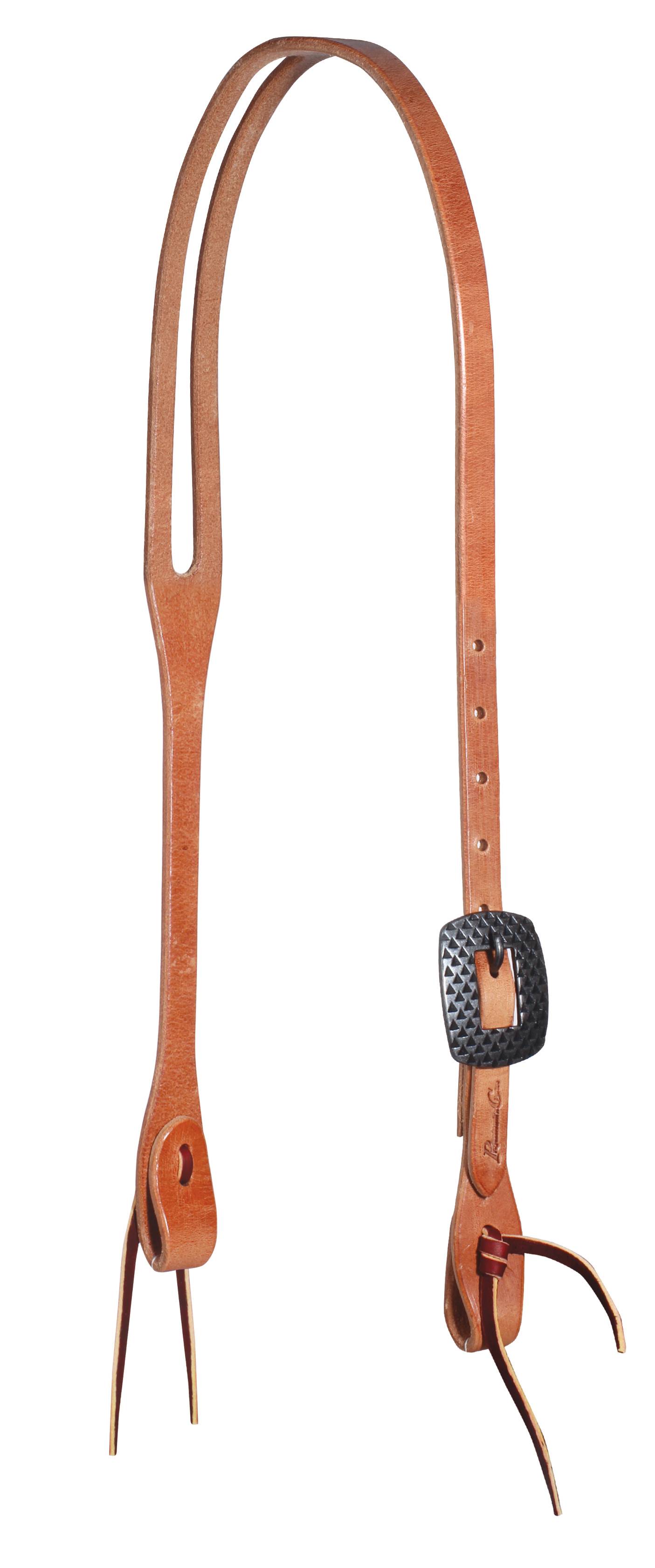 Schutz By Professionals Choice Split Ear With Ties Rasp Buckle Headstall