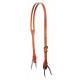 Schutz By Professionals Choice Split Ear With Ties Stainless Steel Buckle Headstall