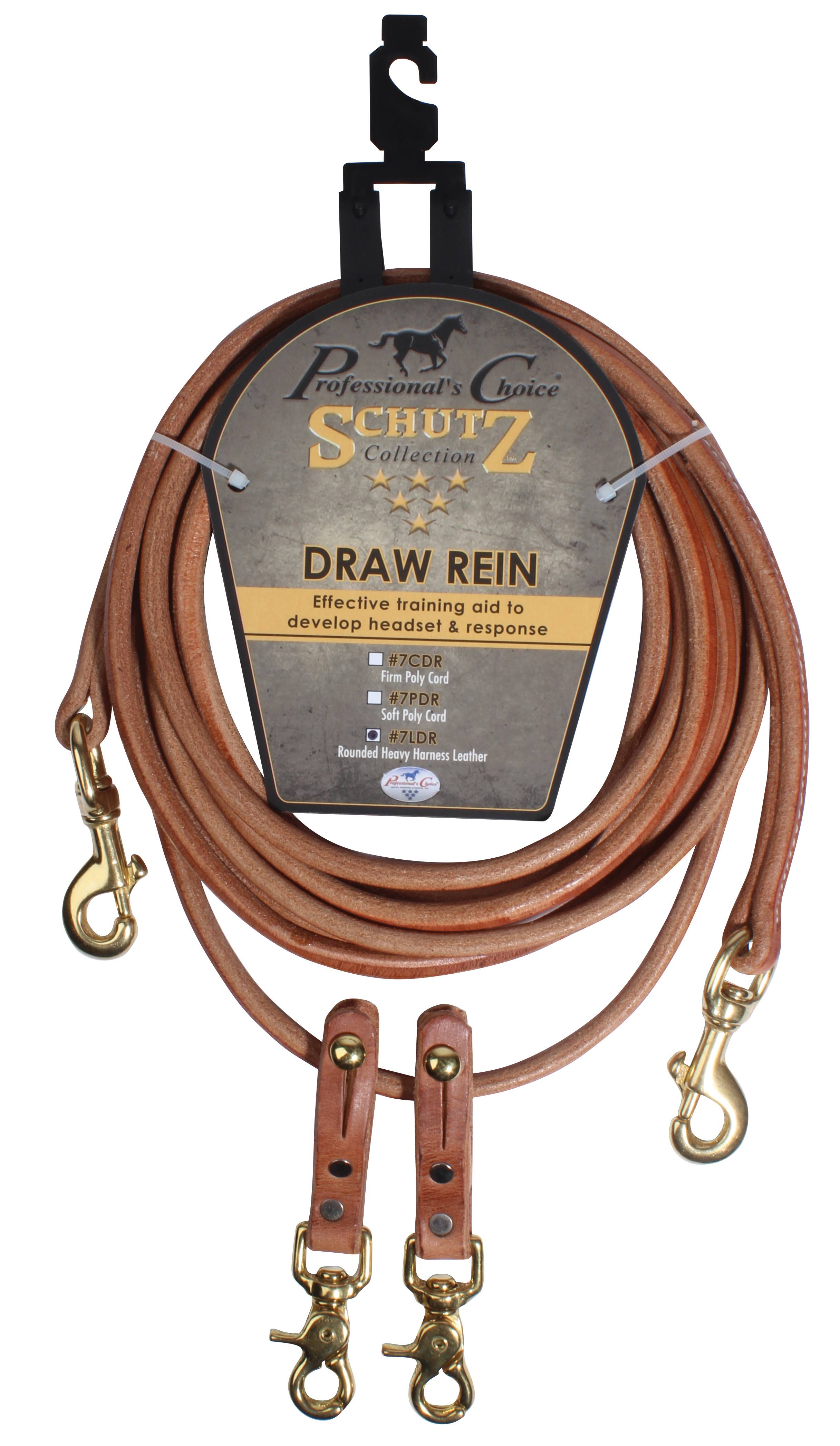 Schutz By Professionals Choice Rounded Draw Reins