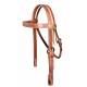 Al Dunning By Professionals Choice Heavy Brow Snaffle Headstall