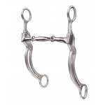 Professionals Choice Long Double Bar Three Piece Snaffle