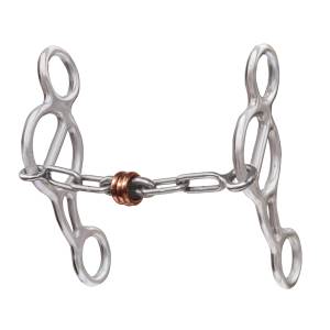 Professionals Choice Shortshank Gag Chain With Copper Rollers