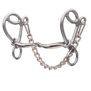 Professionals Choice Loose Rein Gag Skinny Snaffle