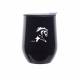 Lila Dressage Horse Stainless Steel Stemless Wine Tumbler