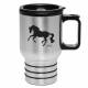 Lila Horse Travel Mug