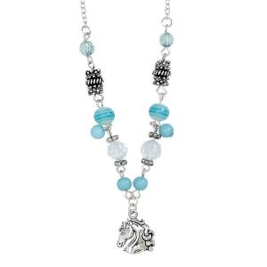 MEMORIAL DAY BOGO: Colored Bead Necklace - YOUR PRICE FOR 2