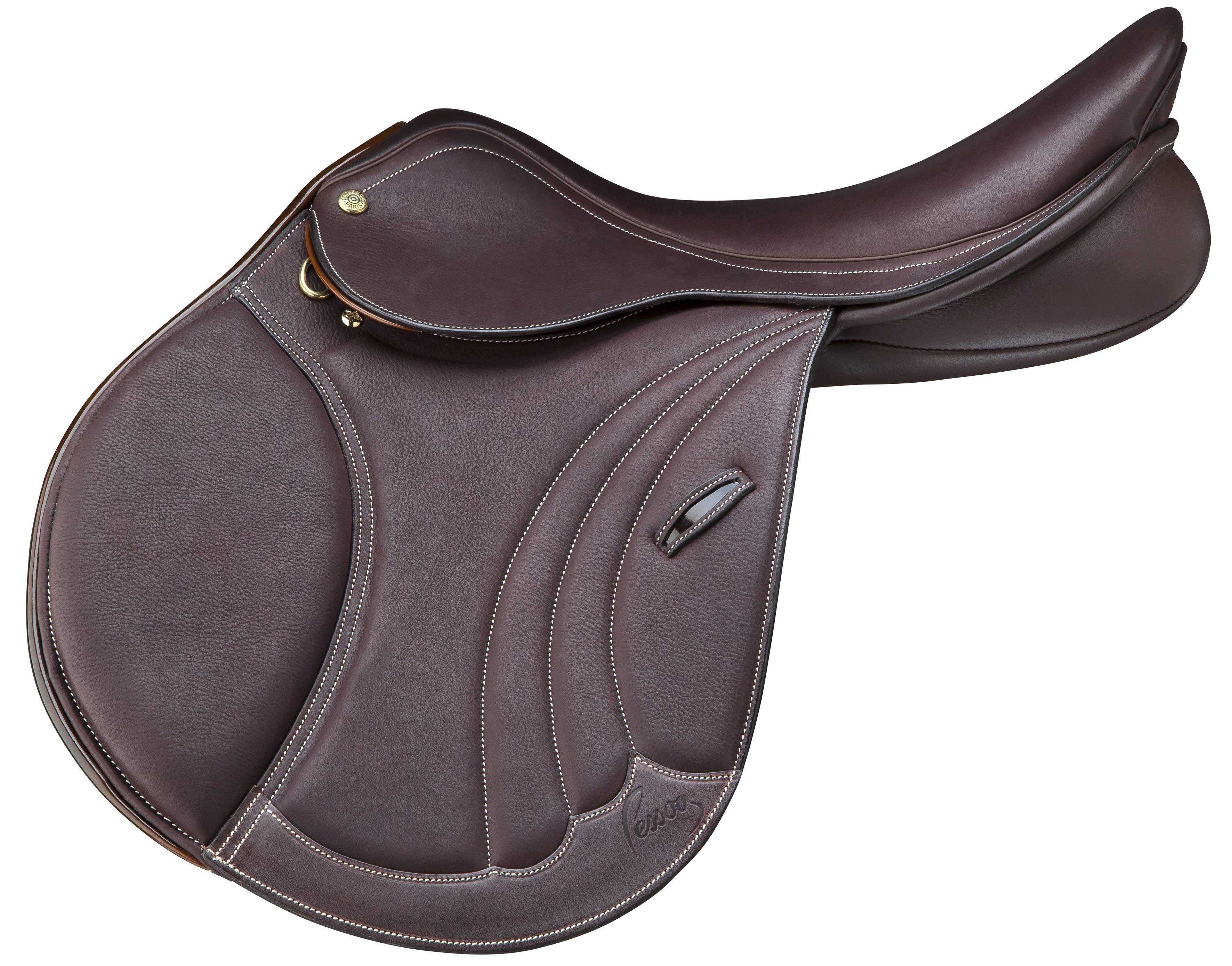 Pessoa Tomboy II Covered Leather Saddle