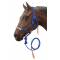 Tough-1 Rawhide Noseband Rope Halter With Lead