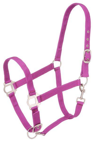 Tough-1 Nylon Halter with Satin Hardware