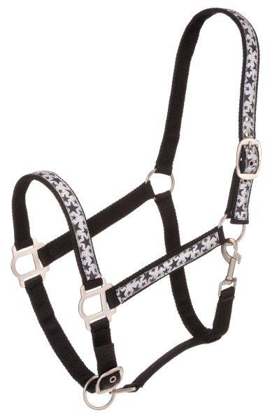 Tough-1 Horse Halter Satin With Ribbon