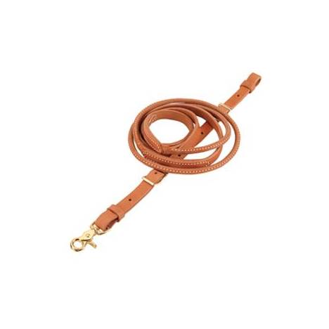 Weaver Harness Leather Round Roper/Contest Rein