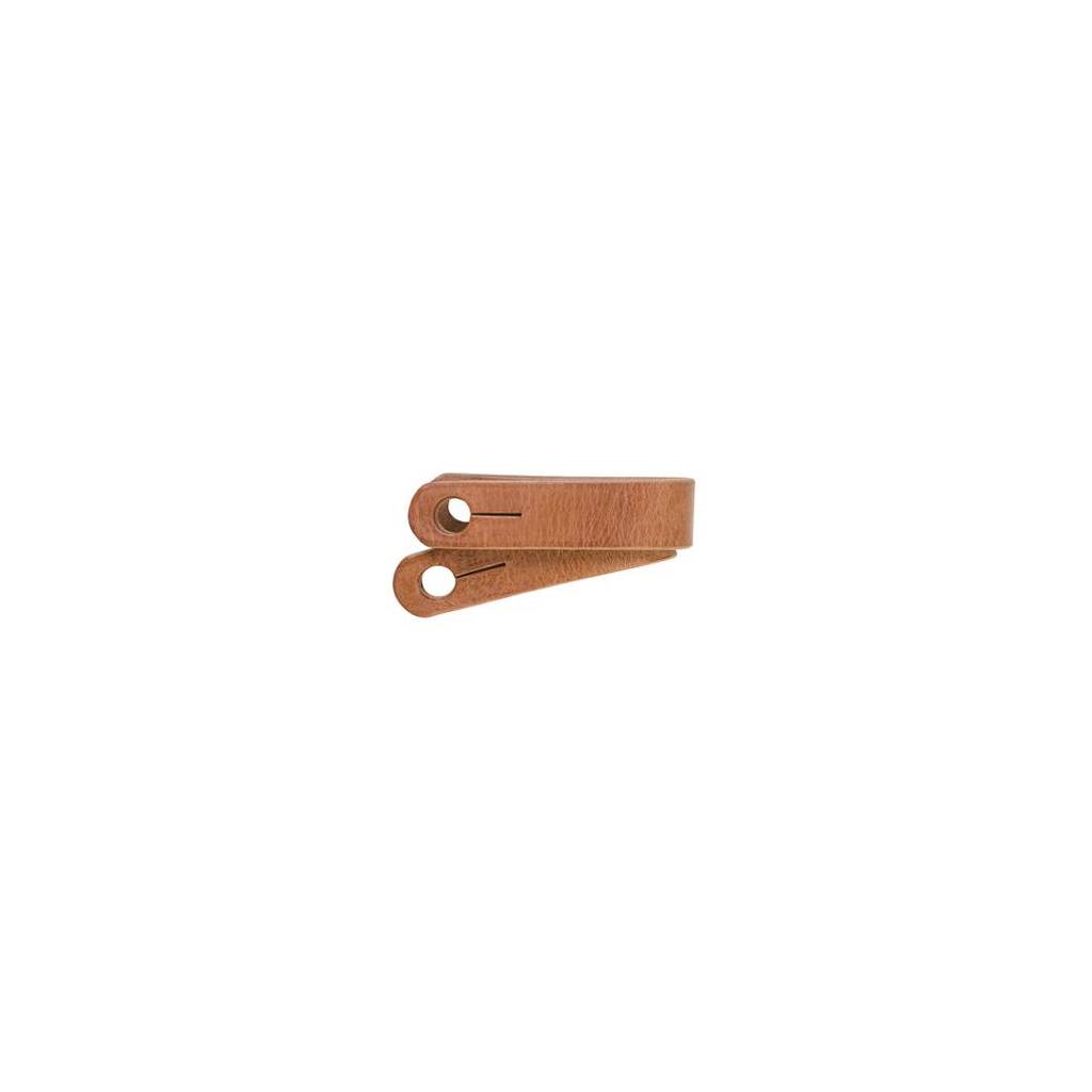 Weaver Basic Single-Ply Harness Leather Slobber Straps