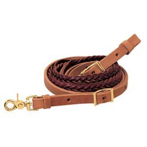 Weaver Classic 5-PlaitLeather Roper Reins