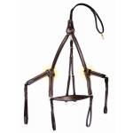 Henri de Rivel Pro 5 Point Elastic Breastplate With  Running Attach