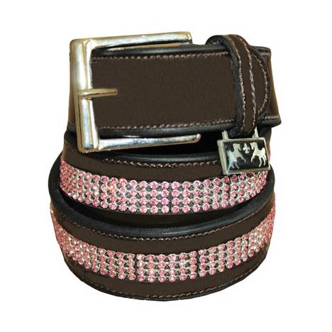 Equine Couture Ladies Bling Leather Belt